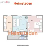 Rent 3 bedroom apartment of 58 m² in Havířov