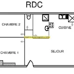 Appartement de 71 m² avec 3 chambre(s) en location à Argel