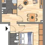 Miete 2 Schlafzimmer wohnung von 40 m² in Kiel