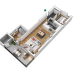 Rent 3 rooms apartment of 80 m² in Falkenberg