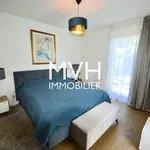 Appartement duplex meublé moderne 7.5 Pièces jardin vue lac