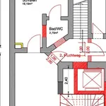 Arbeiten und Wohnen miteinander kombinieren - Schicke 3 Raumwohnung zu vermieten