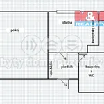 Pronajměte si 1 ložnic/e byt o rozloze 45 m² v Hradec Králové