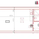 Pronájem bytu 1+kk o výměře 44 m2 ve Slavičíně