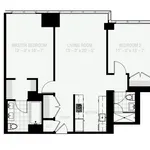 Rent 2 bedroom apartment of 99 m² in New York