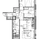 Vuokraa 3 makuuhuoneen asunto, 58 m² paikassa satamatie