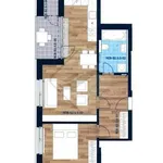 Rent 2 bedroom apartment of 66 m² in Praha - Karlín