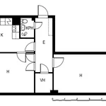 Vuokraa 2 makuuhuoneen asunto, 55 m² paikassa Tampere