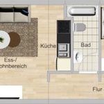 Rent 1 bedroom apartment of 431 m² in Cologne