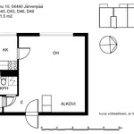 Rent 1 bedroom apartment of 31 m² in Jarvenpaa