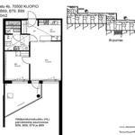 Vuokraa 2 makuuhuoneen asunto, 49 m² paikassa Kuopio