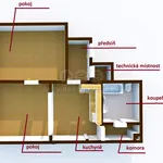 Rent 2 bedroom apartment of 59 m² in Děčín