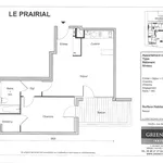 Appartement de 46 m² avec 2 chambre(s) en location à TOULOUSE