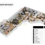 Pronajměte si 4 ložnic/e byt o rozloze 132 m² v Prague