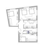 Miete 3 Schlafzimmer wohnung von 80 m² in Vienna