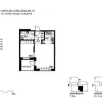 Vuokraa 2 makuuhuoneen asunto, 45 m² paikassa Vantaa