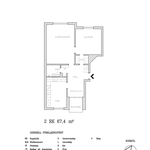 Hyr ett 2-rums lägenhet på 67 m² i Gävle