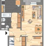 Miete 3 Schlafzimmer wohnung von 64 m² in Wolfsburg