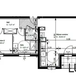 Appartement de 70 m² avec 3 chambre(s) en location à Ottmarsheim