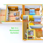 Pronájem 3+1, 111 m², Kunovice