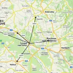 Pronajměte si 2 ložnic/e byt o rozloze 54 m² v Týniště nad Orlicí