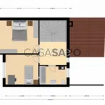 Rent 2 bedroom house of 90 m² in Castêlo da Maia