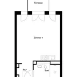 Miete 1 Schlafzimmer wohnung von 39 m² in Berlin