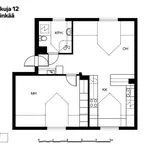 Rent 2 bedroom house of 47 m² in Hyvinkää