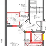 Arbeiten und Wohnen miteinander kombinieren - Schicke 3 Raumwohnung zu vermieten