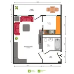 Miete 1 Schlafzimmer wohnung von 36 m² in Dresden