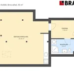 Rent 1 bedroom apartment of 50 m² in Brno