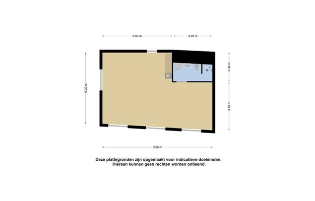 Huur 1 slaapkamer appartement van 58 m² in Sittard