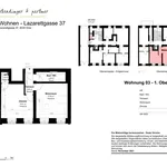 Miete 2 Schlafzimmer wohnung von 42 m² in Graz