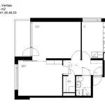 Rent 2 bedroom apartment of 56 m² in Vantaa