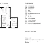 Rent 3 rooms apartment of 66 m² in Sävsjö