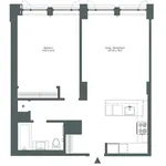 Rent 1 bedroom apartment of 74 m² in New York