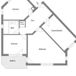 Miete 3 Schlafzimmer wohnung von 70 m² in Maisach