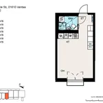 Rent 1 bedroom apartment of 27 m² in Vantaa