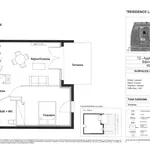 Appartement 38.99 m² - 2 Pièces - Tournefeuille (31170)