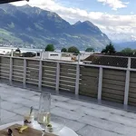 5 room attic apartment (penthouse) in Sarnen (OW), furnished