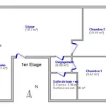 Appartement de 46 m² avec 2 chambre(s) en location à Saint-Maur-des-Fossés