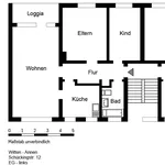 Miete 4 Schlafzimmer wohnung von 70 m² in Witten