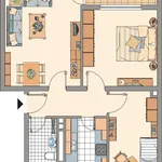 Miete 3 Schlafzimmer wohnung von 59 m² in Gelsenkirchen