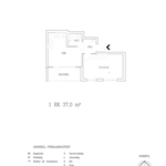 Hyr ett 1-rums lägenhet på 37 m² i Gävle