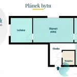 Pronájem bytu 3+1 51m²