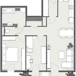 Miete 1 Schlafzimmer wohnung von 68 m² in Graz