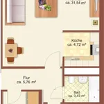 Miete 3 Schlafzimmer wohnung von 70 m² in Helbersdorf