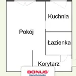 Rent 1 bedroom apartment of 30 m² in Poznan