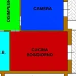 Affitto 2 camera appartamento di 50 m² in Palermo