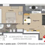 Rent 2 bedroom apartment of 63 m² in Chiavari